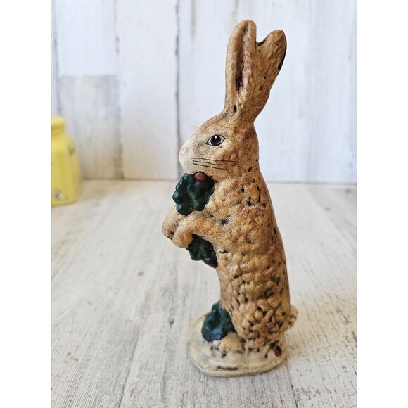 Walnut ridge kathi rabbit bunny carrots Easter decor 1995 lorance bejma Shabby c - Picture 3 of 9
